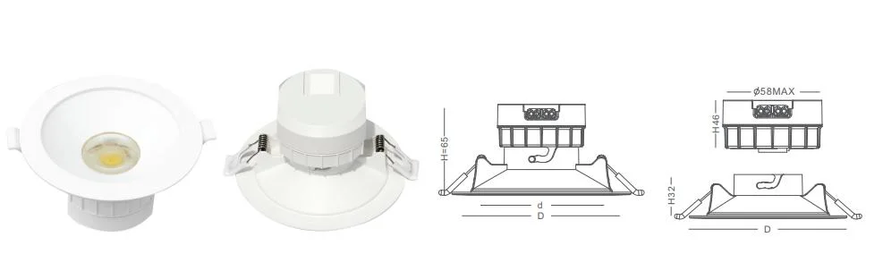 7W Omni Direction LED Down Light