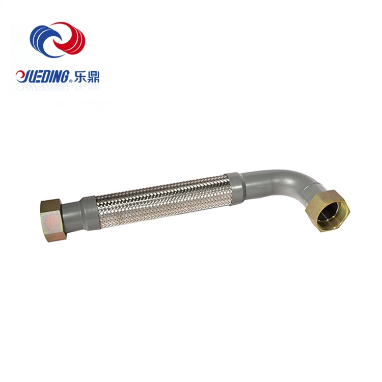 Stainless Steel Threaded Flexible Hose Joint with Wire Braids