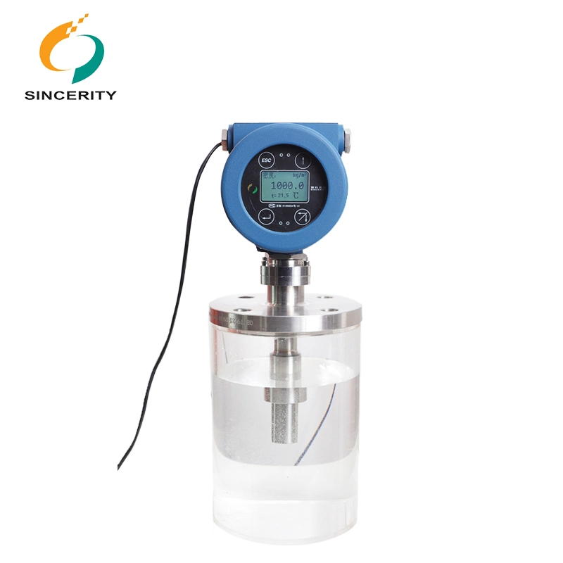 Continuous Online Vibration Liquid Density Meter for Fuel Oil