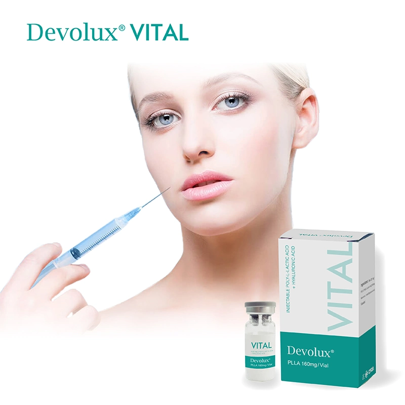 Devolux Vital Reborn PLLA Acido Polilactico Poly L Milchsäure Face Lifting Filler für Wangeneinspritzung