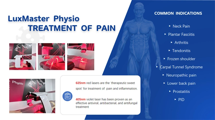 Dispositif de physiothérapie de soulagement de la douleur équipement de physiothérapie au laser