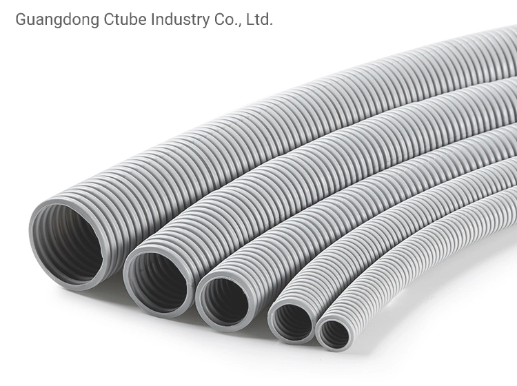 Liquid Tight Underground Electrical Wire Concrete Bury Halogen Free Flexible Pipes Conduit