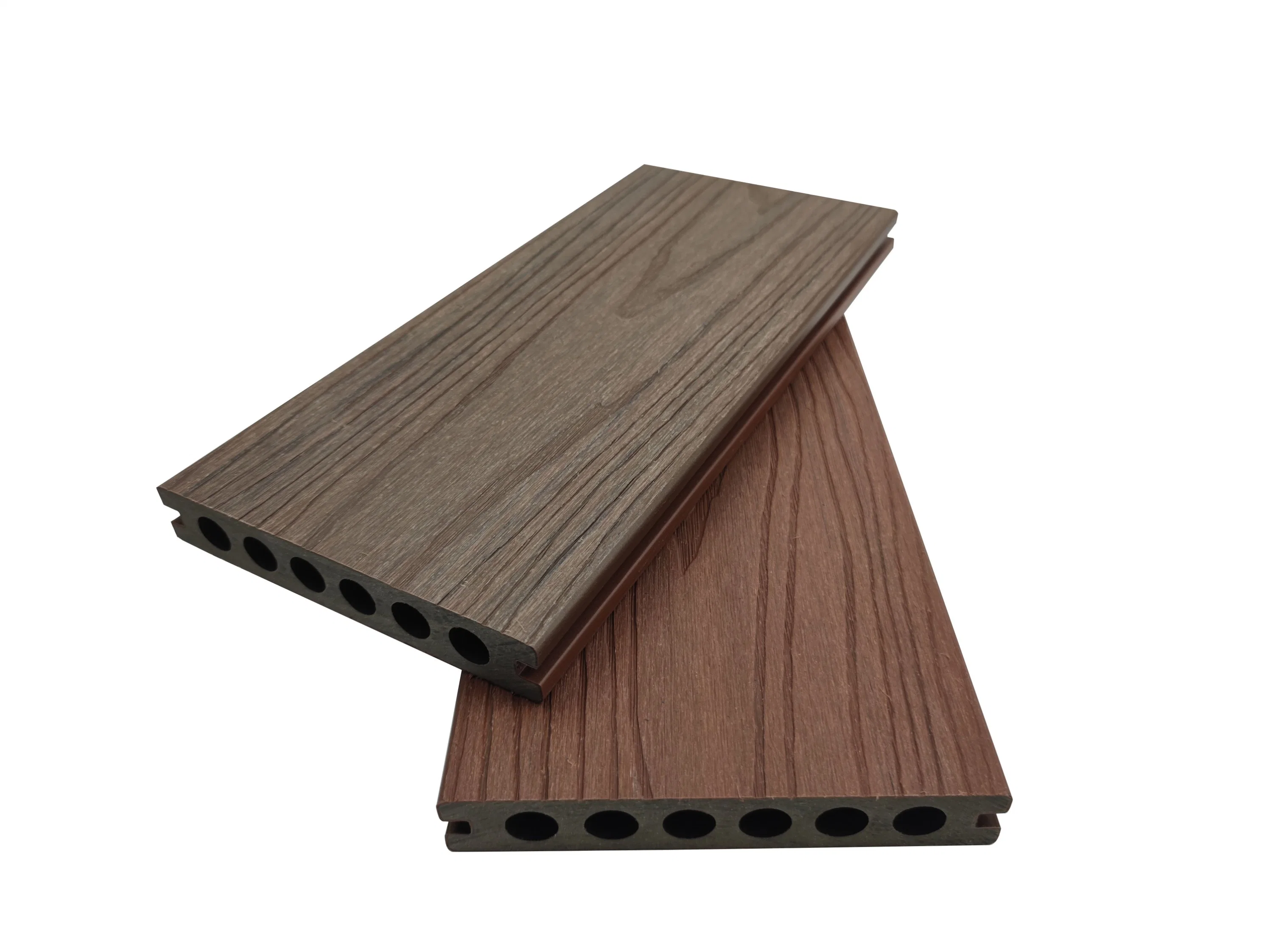 New Products WPC Plastic Composite Decking Wood Grain Material