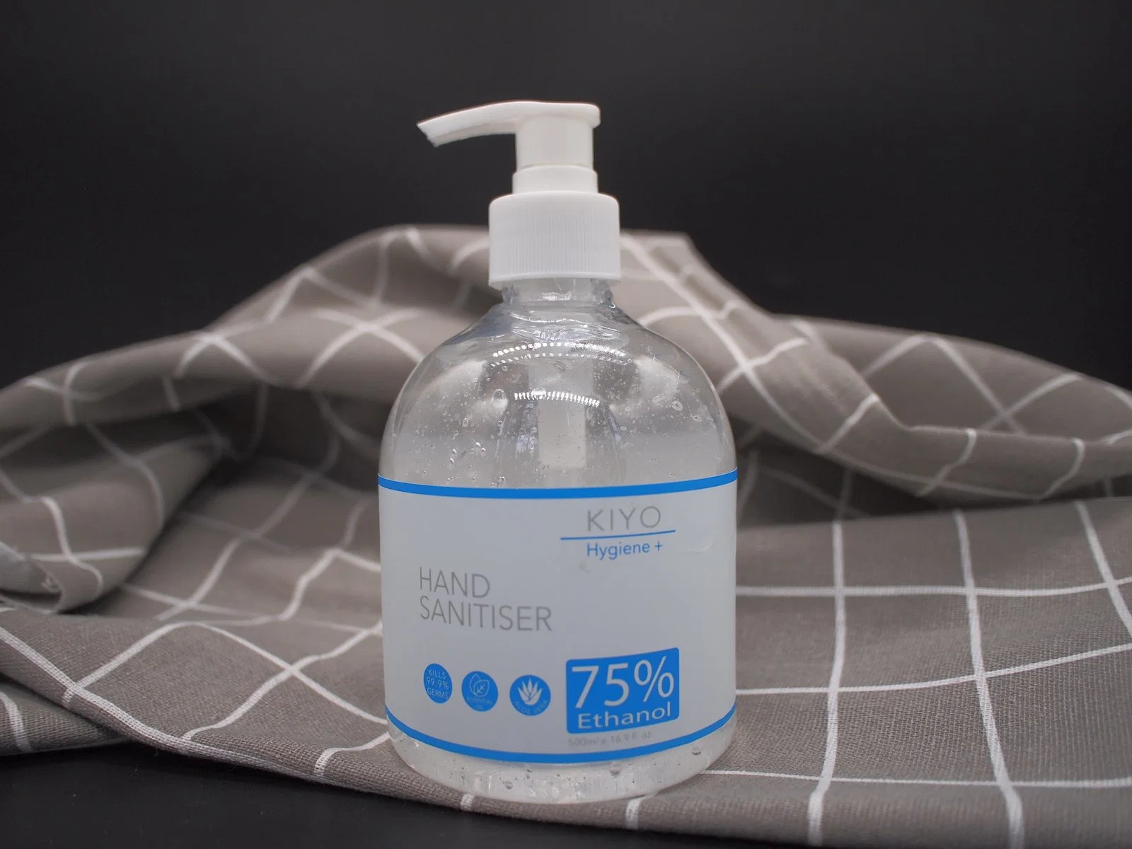 500ml Wholesale/Supplier OEM 75% Alcohol Waterless Instant Hand Sanitizer Gel