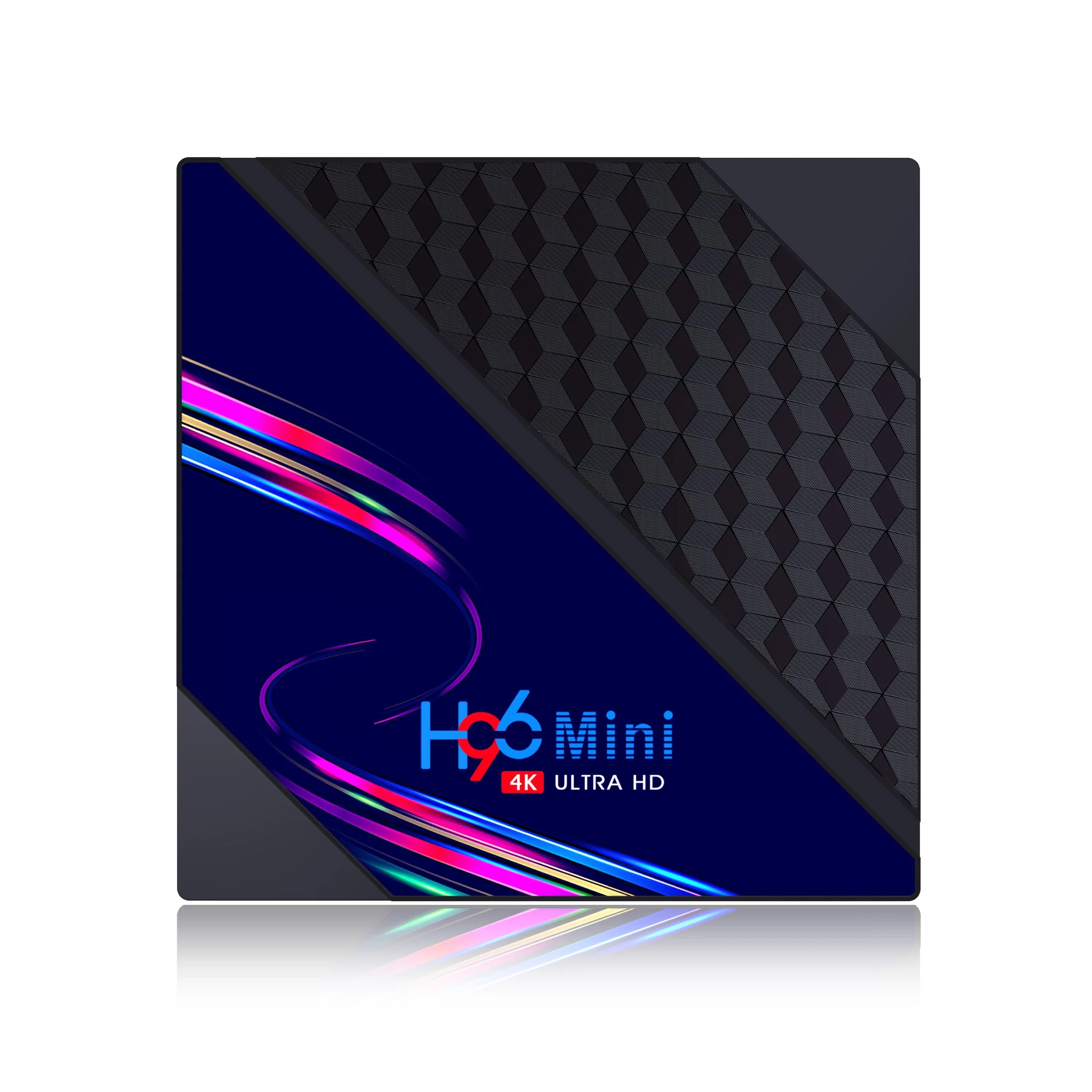 H96 Mini V8 IPTV Subscription 1year Smart TV Box Android 10.0 Rk3328A 4K 3D Media Player 2160p 1080P up to 60fps H96mini V8 Video Decoder Set Top Box