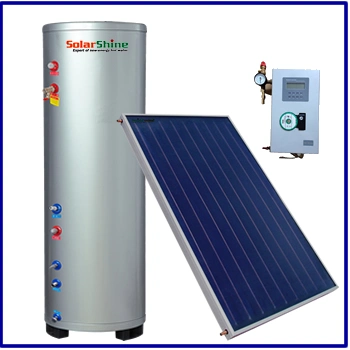 Split Circulation Solar Water Heater with Flat Plate Collector for Home