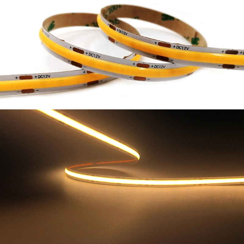 COB LED Strip 24V 12V 2700K 4000K Double Colors Rgbcw RGB RGBW COB LED Strip Light