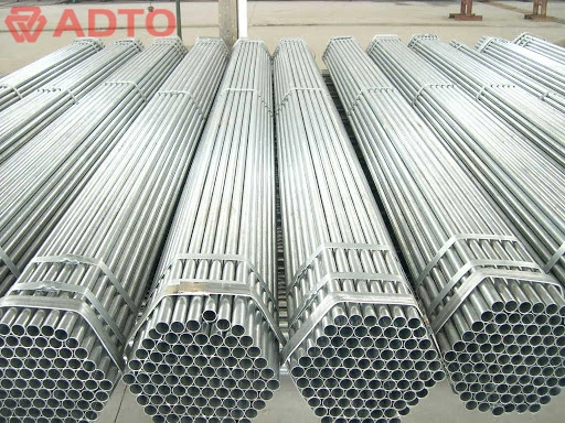 Tubo De Andamide 48,3 mm tubo de Acero Galvanide Inmersion fr caliente