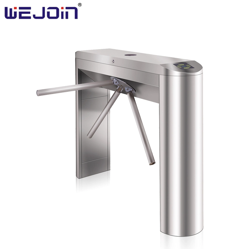 Qr Code Scanner Access Control Security Tripod Turnstile Gate for Intelligent Management