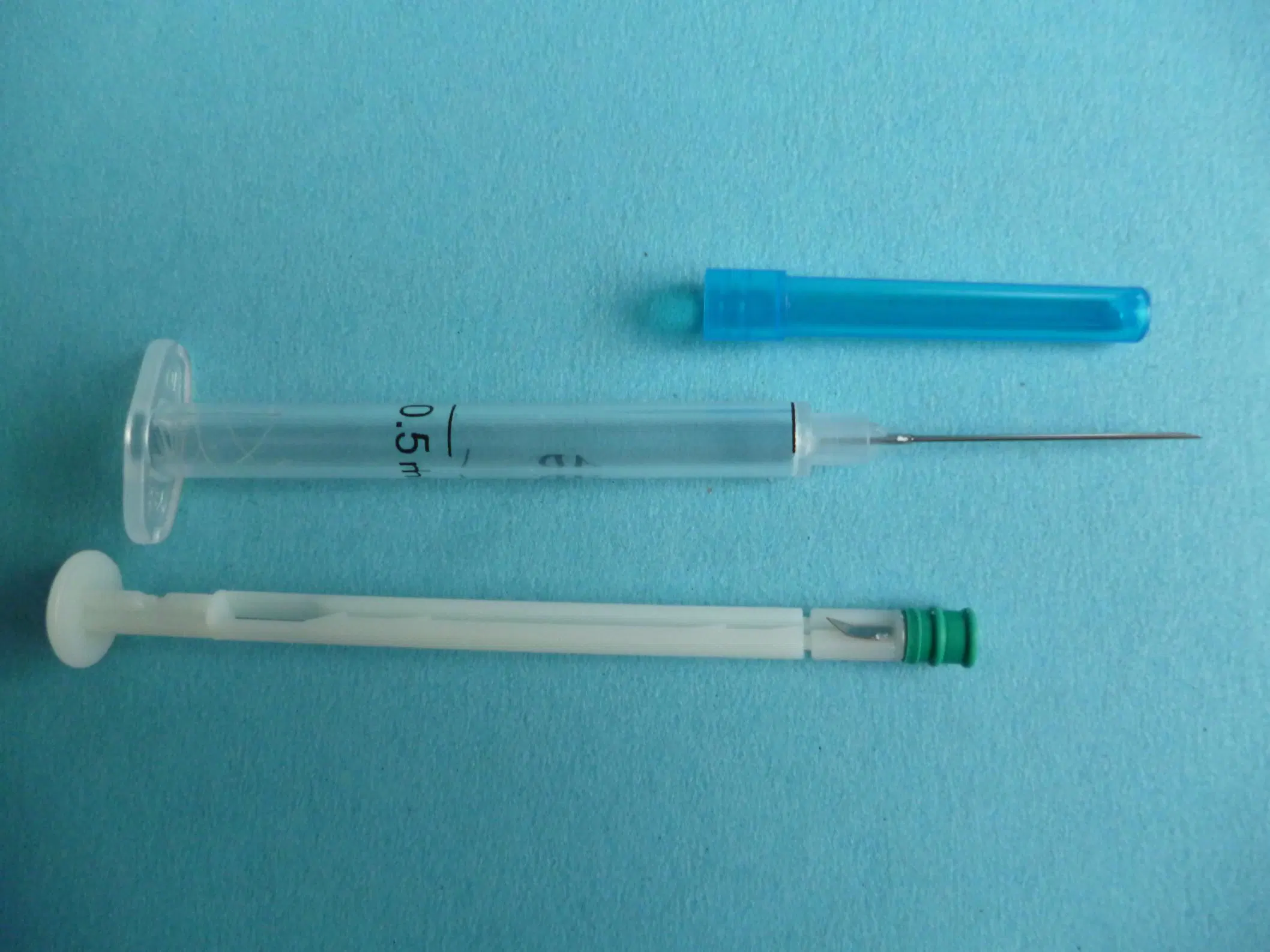 Disposable Syringe for Immunization Fix Dose Immunization Auto Disable Syringe