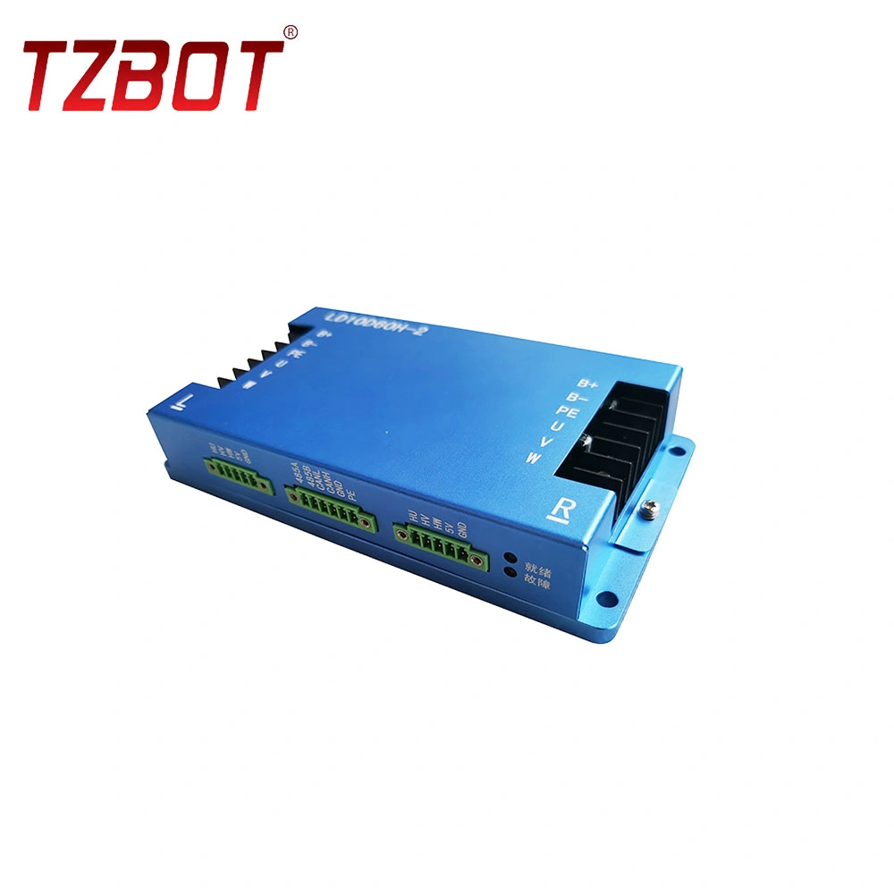 BLDC Motor Brushless Motor Driver Motor Controller with Hall Feedback for Agv Drive Wheel Agv Accessories Material Handling Equipment (LD10D60H-2)