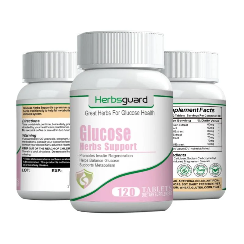 Venta al por mayor Gordo Slimming tableta Productos herbarios para el equilibrio de la glucosa