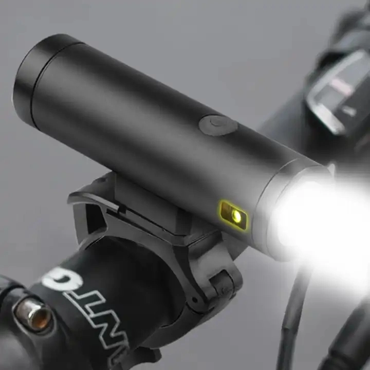 L2 LED Yellow Light Built-in 4500mAh 21700 Battery Type-C Rechargeable Bicycle Light Ipx5 800 Lumens Aluminum Alloy Bike Lamp