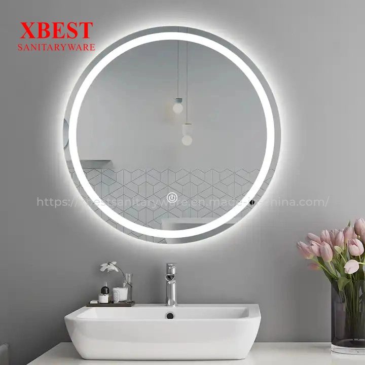 Miroir LED Smart personnalisable pour une utilisation sans buée dans la salle de bain