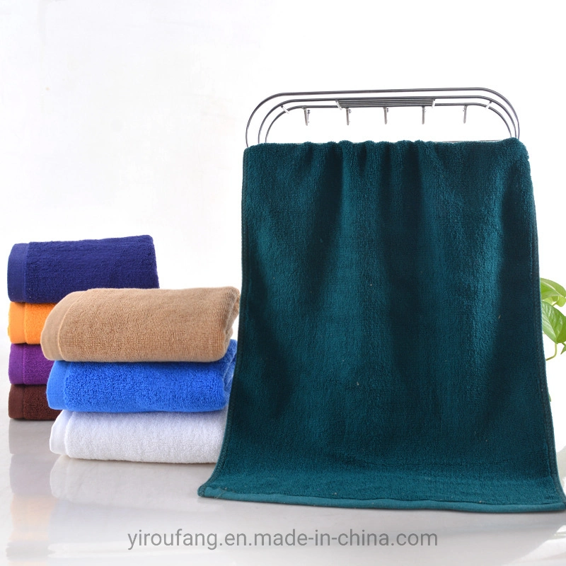 Hotelier Premium Quality Hot Selling Easy Dry Customized Salon 90*180cm Towels Salon Capes with Towel Green Salon Towels