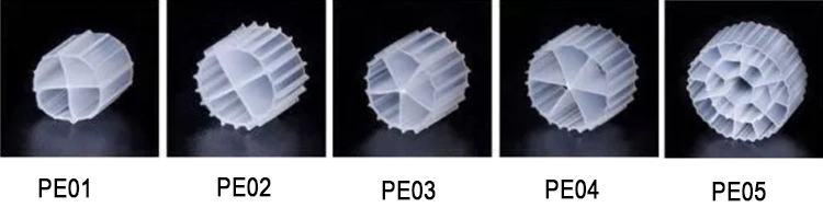 Hoher Efficienty Filter materielle Mbbr Biokugel-Filter-Media für Watster Wasserbehandlung