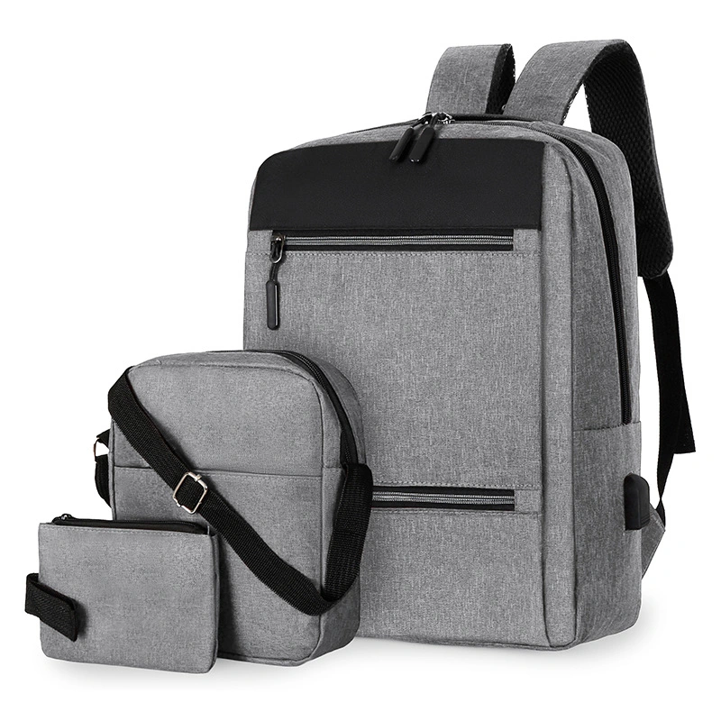 Custom 15,6 Zoll Laptop Männer Rucksack Custom Nylon Reisen Männlich Laptop Rucksäcke USB Charge Schulrucksack Wasserdichte Tasche für Männer