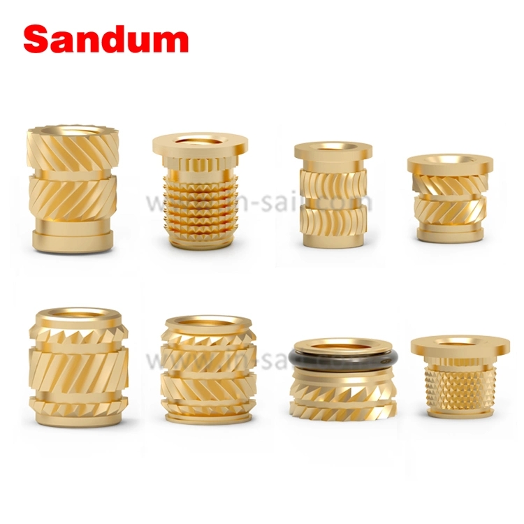 M2 M6 M8 Brass Threaded Heat Melting Insert Nuts for Tool