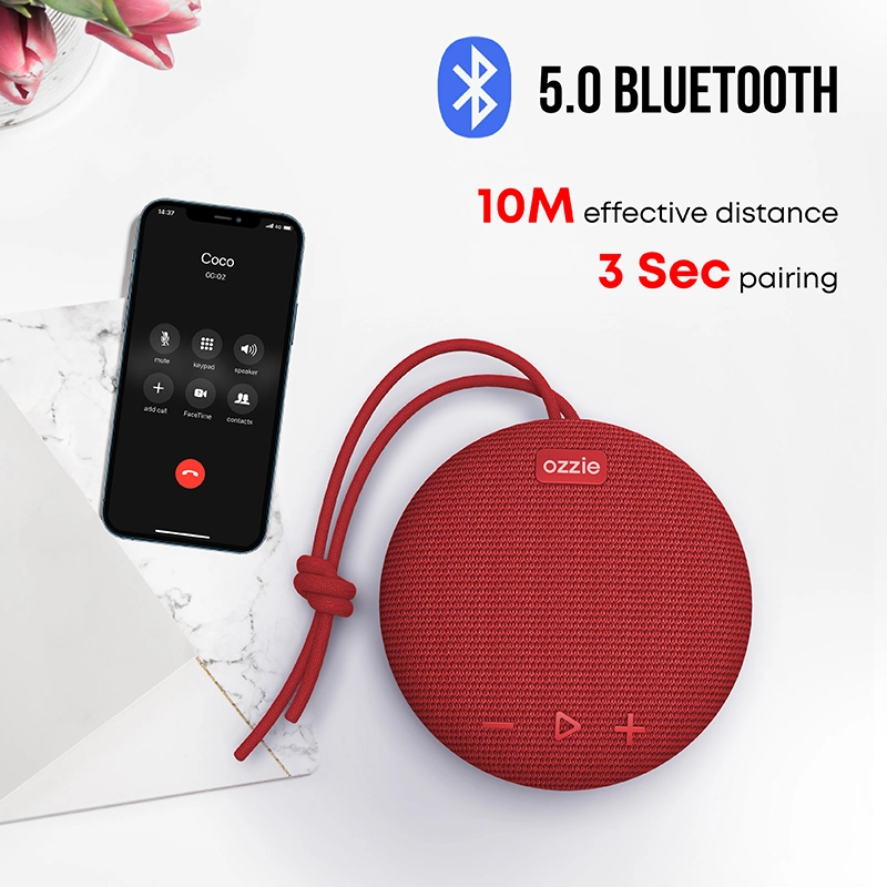 Gadgets 2020 Technologies de petits haut-parleur Bluetooth étanche Ozzie C200 Haut-parleur Bluetooth de plein air à bas prix