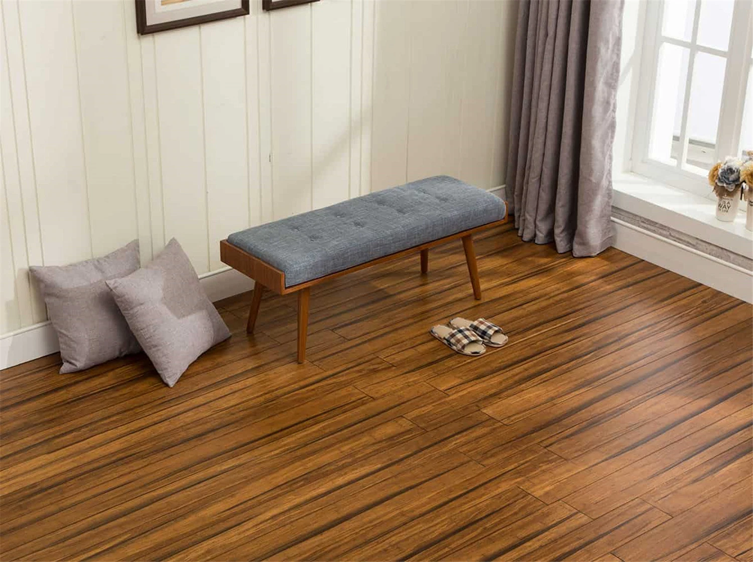 Strand Woven Bamboo Flooring Indoor and Outdoor Bamboo Flooring