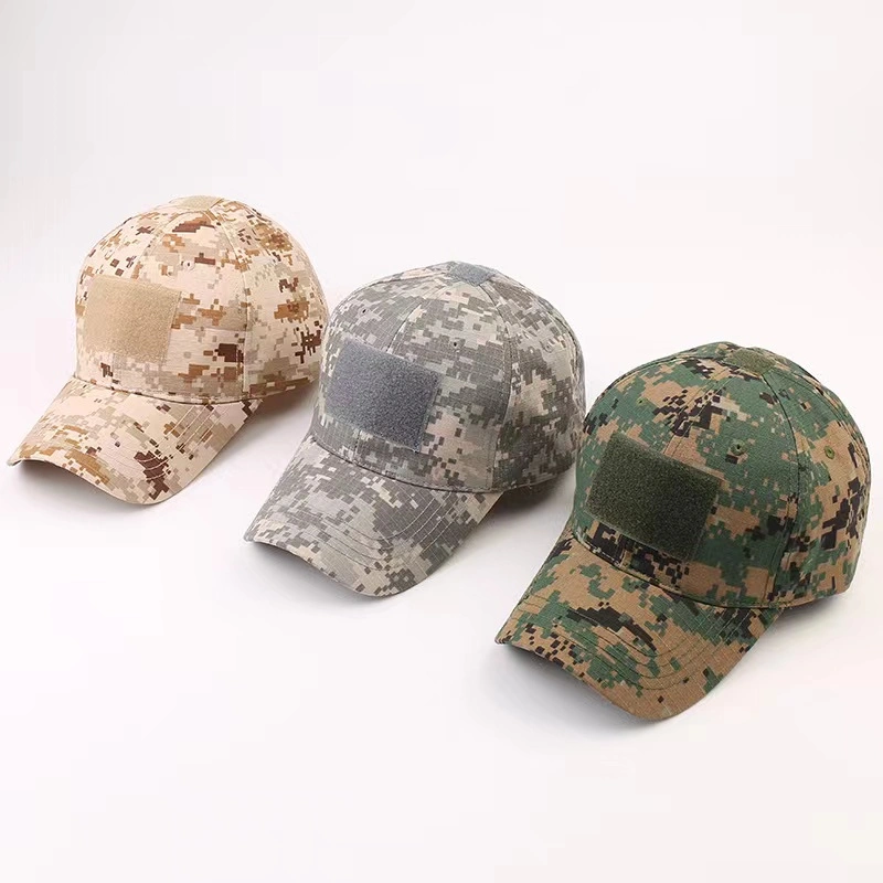 Boné de treino de combate Camouflage Combat Caps e chapéus com tecido Logótipo