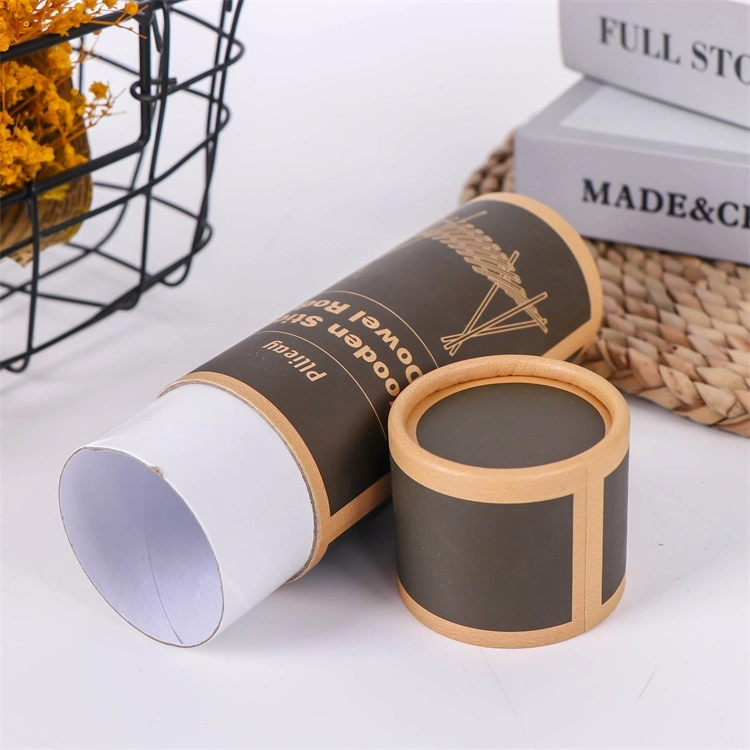 Paper Packaging Tube Box Paper Can Used for Handmade Wooden Sticks Dowel Rods