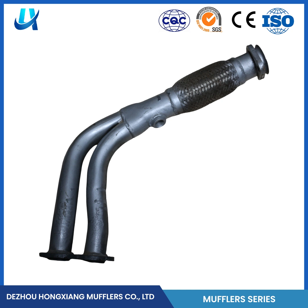 Hongxiang Car Exhaust Muffler China Rear Bumper Muffler Manufacturing Wholesale/Supplier Plate/Tube/Rod Shape Performance-Grade Front Mufflers for F1