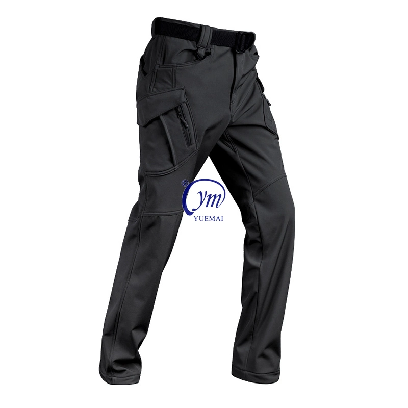 Custom Military Trousers Tactical Windproof Waterproof Pant Men's Fleece Pant