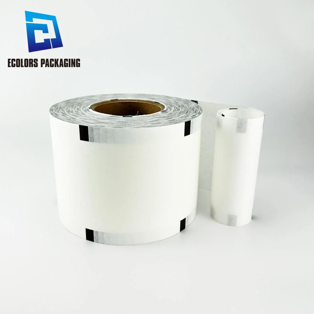 Wholesale/Supplier Bubble Milk Tea White Paper Clear Plastic Laminated Cup Sealing Film