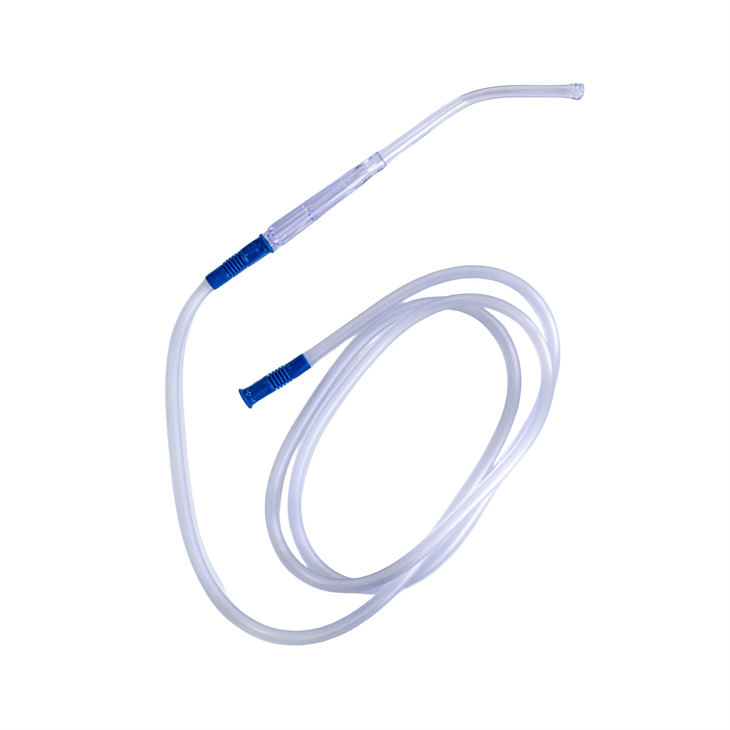 Disposable Soft Crown/ Standard Plain Tip Suction Connecting Tube with Yankauer Handle with CE/ISO/FDA