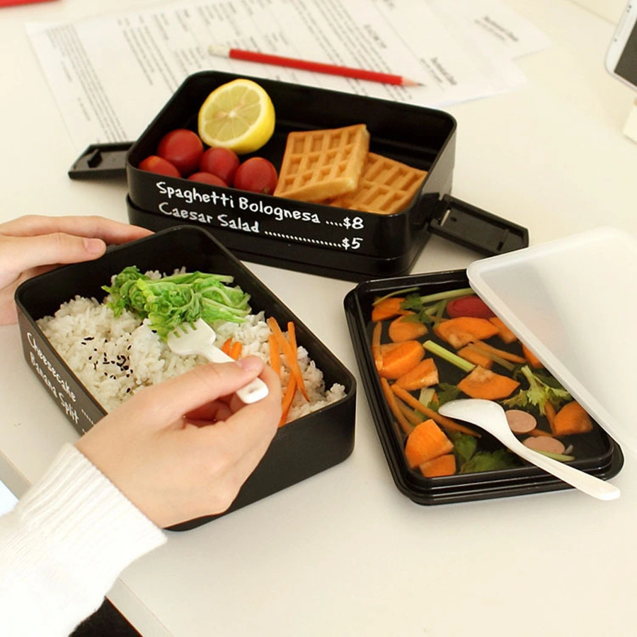 Sichere Lebensmittelbox Für Mikrowellenöfen, Meal Prep, Öko-Lunchbox Kinder Kunststoff Lebensmittel Container Lunch Box Bento