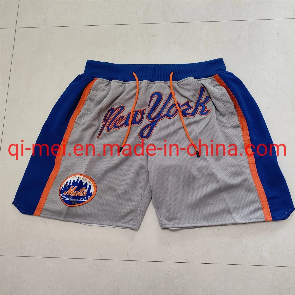 La New York Dodgers Yankees Astros padres Marlins Mets Throwback Clásicos de madera de Just Don pantalones cortos de béisbol