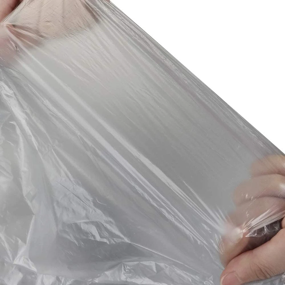 Plástico transparente Flat Poly produce Bolsa en rollo de alimentos de embalaje Bolsa