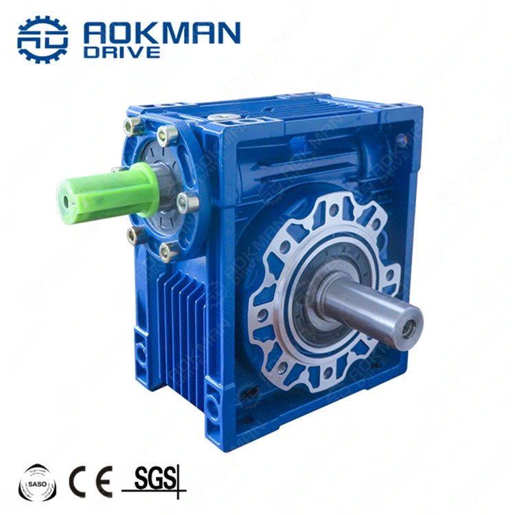 Aokman RV Worm Gearbox for 3 Phase Induction Motor Small Reduction Gearbox for Concrete Mixer