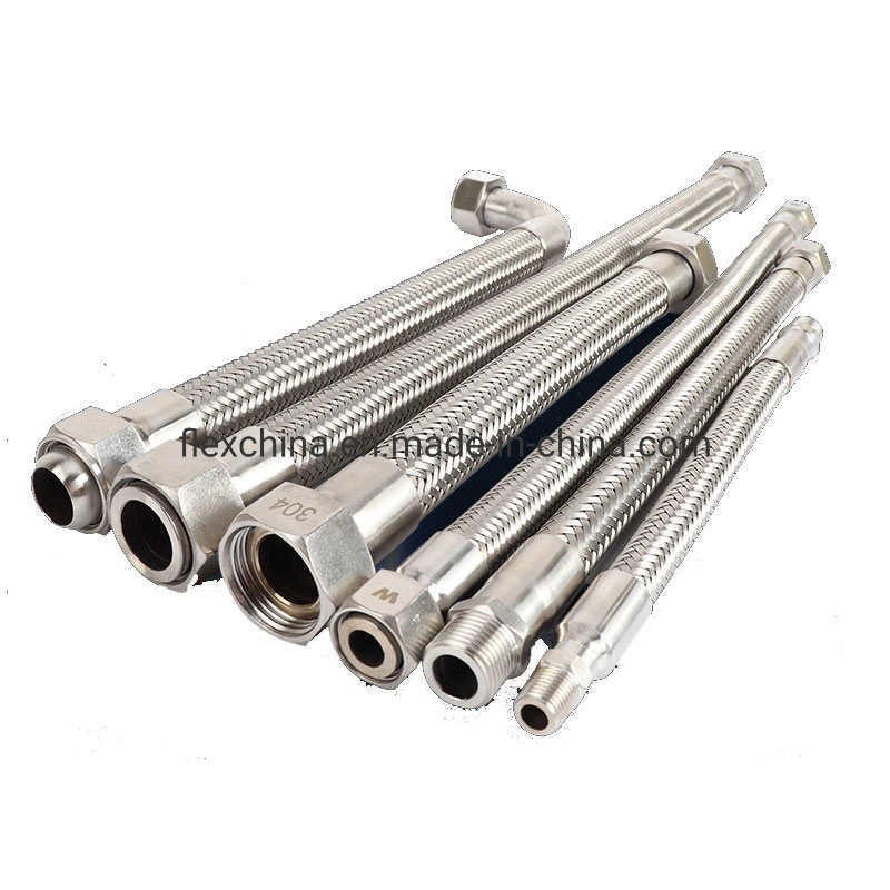 High Pressure Metal Braided Hose SS304 Stainless Steel Flexible Pipe/Hose/Tube