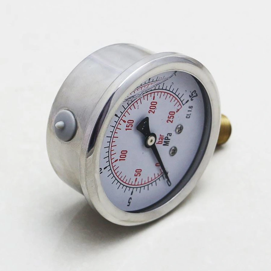 Stainless Steel Hydraulic Safe Gauge Pressure Gauge