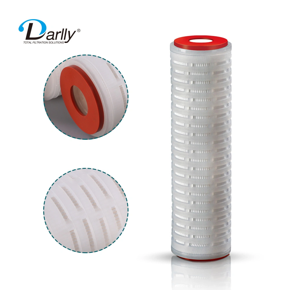 Darlly Sth Serie hydrophobe PTFE Membranfilterpatronen für sterile CO2 Filtration