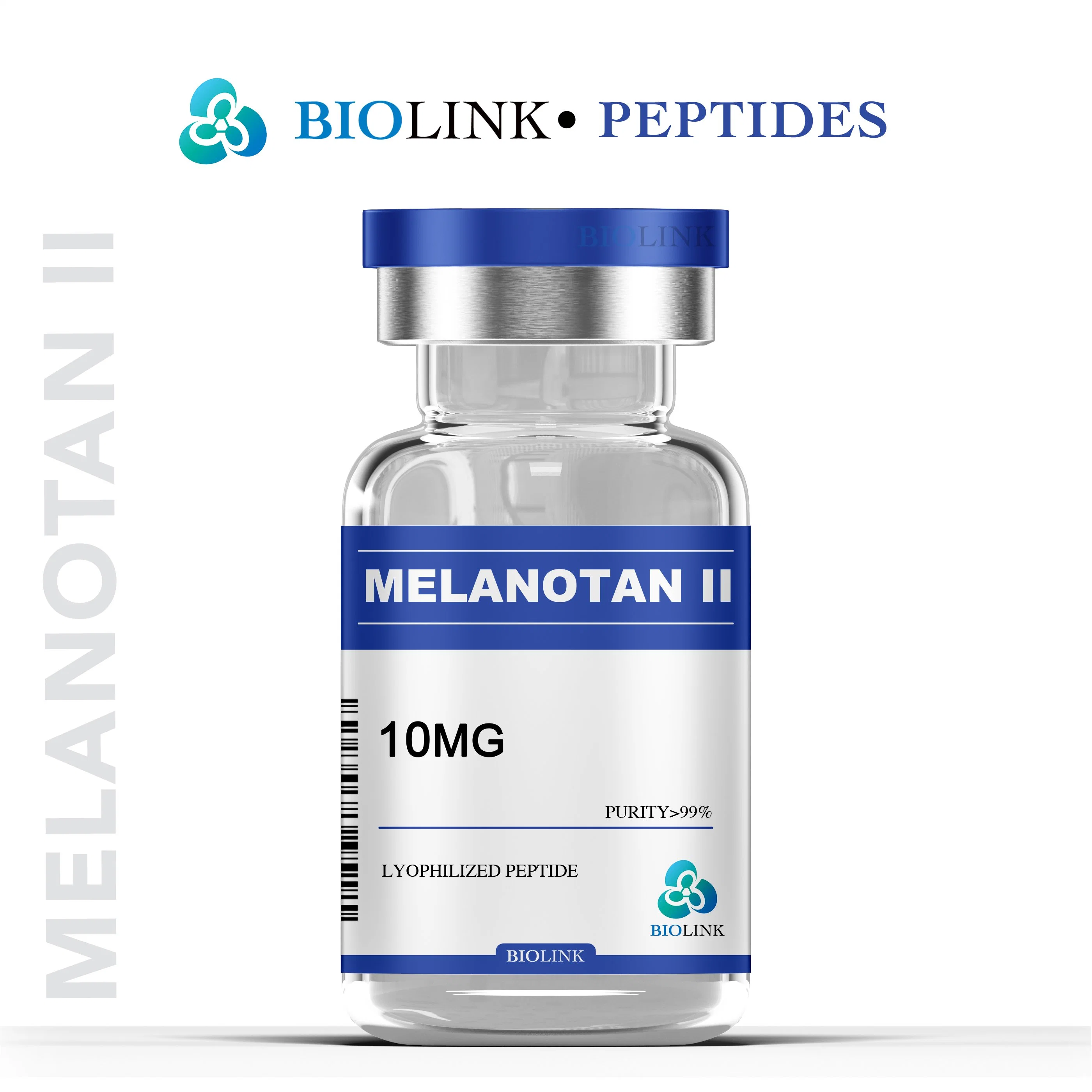 Péptidos de Melanostatina de alta pureza 10mg/viales polvo liofilizado curtidores de aerosol nasal Melanotan II Australias Stock