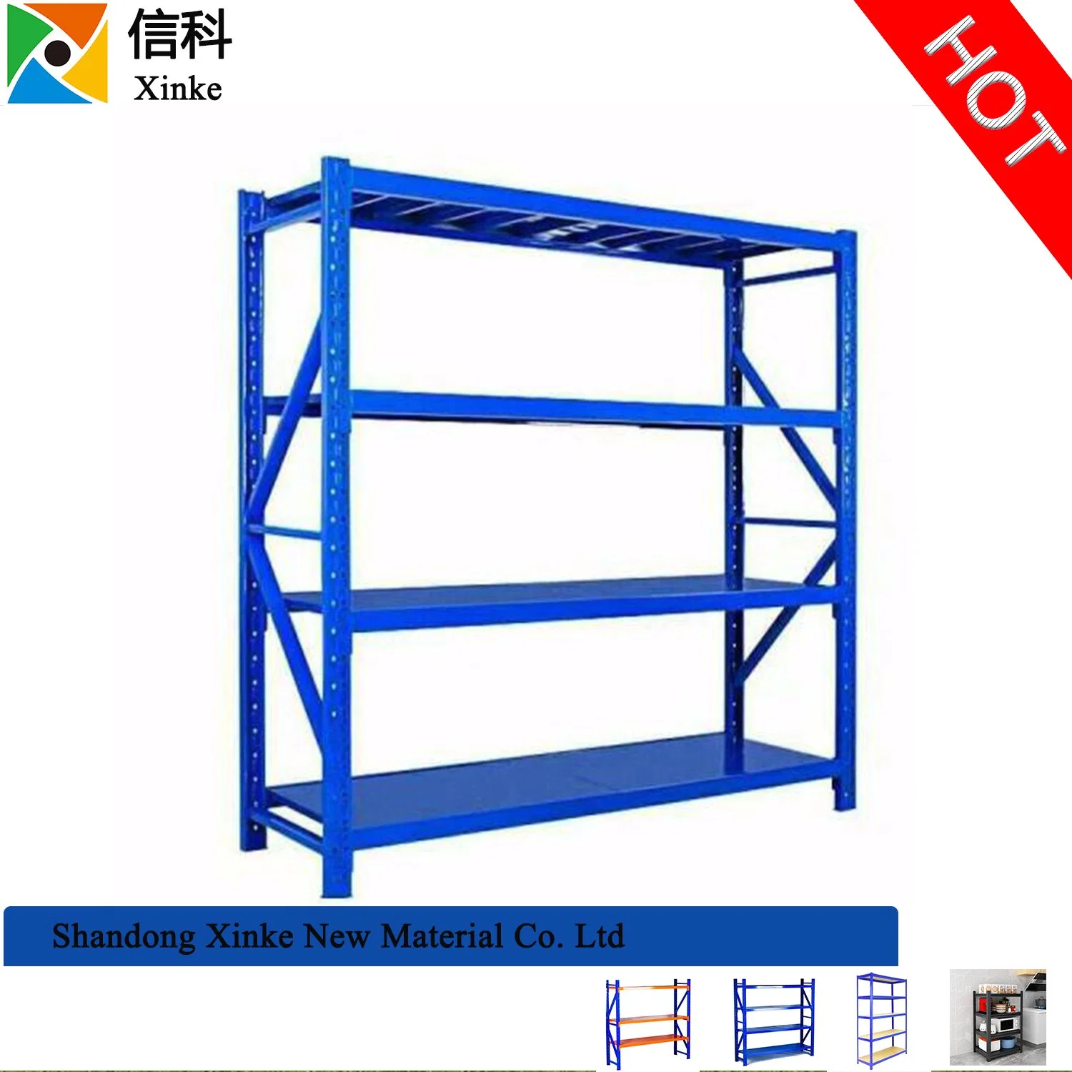 Supermarket Warehouse Display Kitchen Workbench Goods Rack Metal Plate Storage Shelf