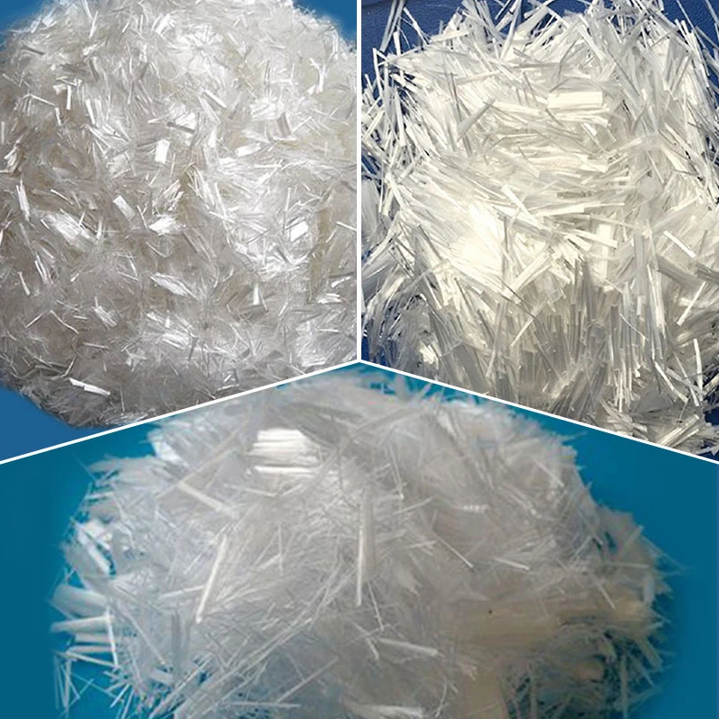 Renforcement de fibres de polypropylène en béton de ciment additif fibre de polypropylène PP fibre