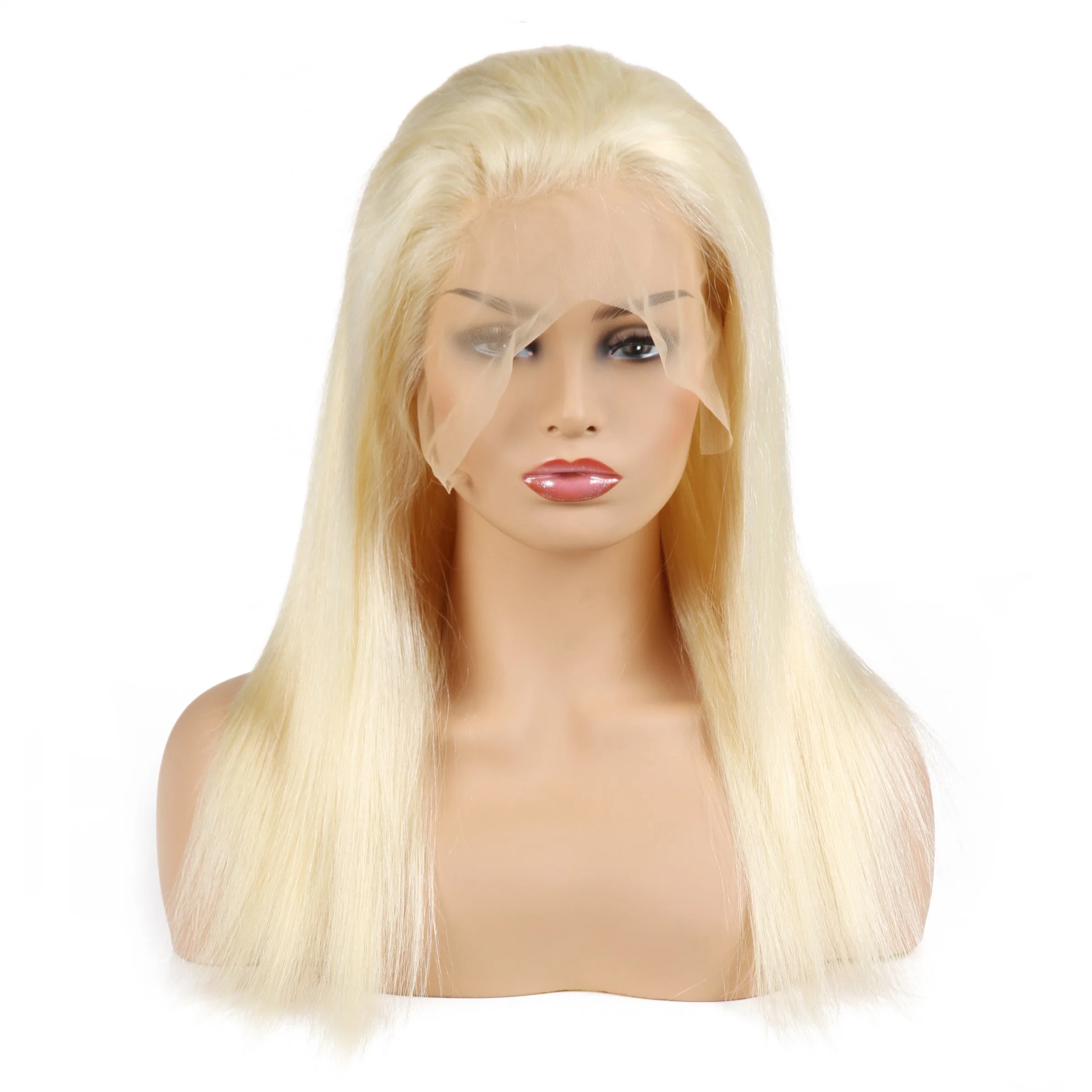 Kbeth Perucas de cabelo humano Lace frente às mulheres Lace loiro frontal dos atacadores 100% natural peruca de cabelo cor reta de cabelo humano Lace Cabeleiras Dianteiro