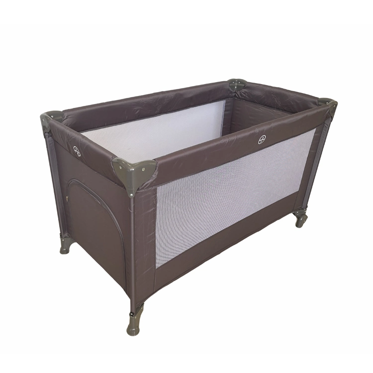 Cool Baby Foldable Baby Crib Bed with Toy Bar