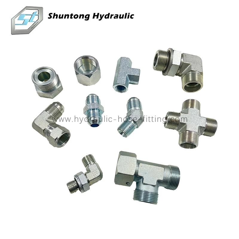 Straight Bsp Female Double Hex Hydraulic Hose Fitting One-Piece Fitting Hose Fitting