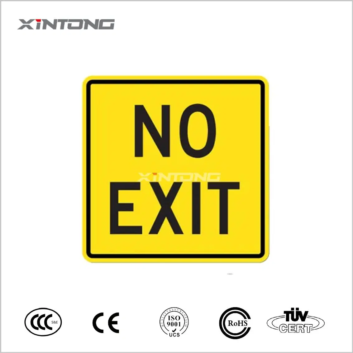 Square Round Triangle Customizable Aluminum Sign Traffic Sign in Indonesia