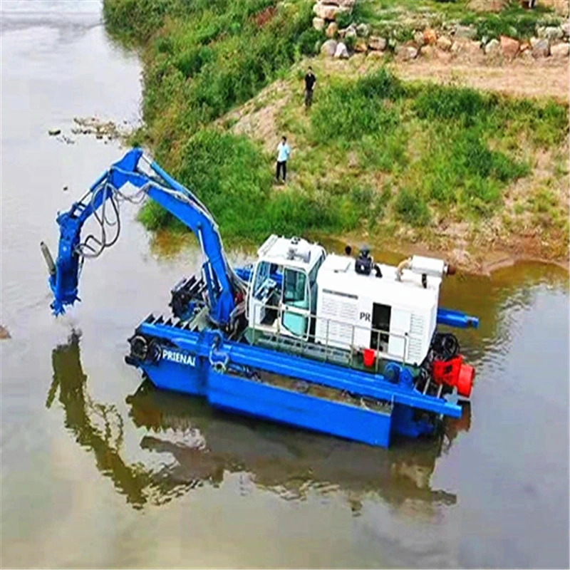 Full Hydraulic River Trash Clean Machine for Environment Protection