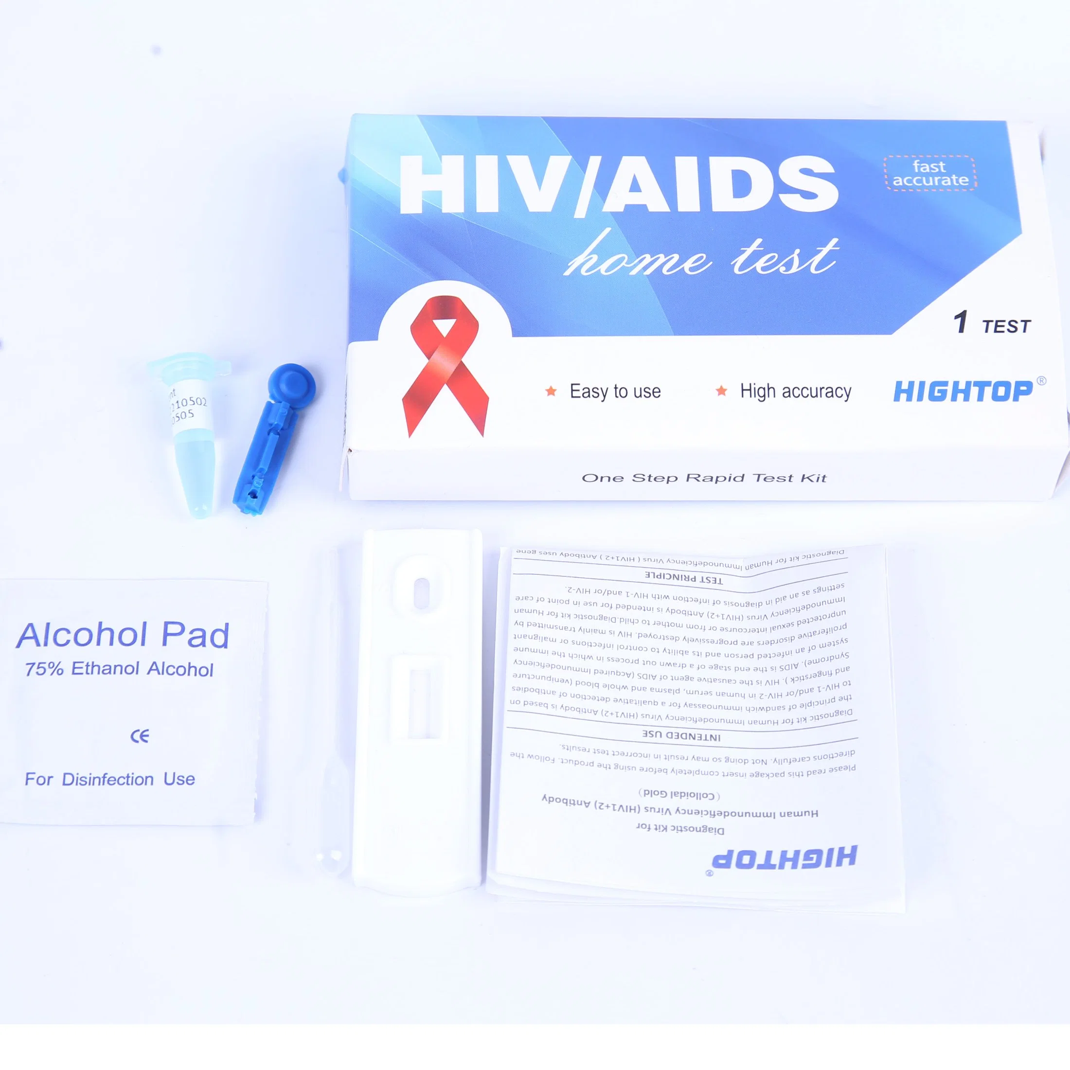 Medizinischer Diagnosetest HIV 1/2/O Antikörper-Schnelltest