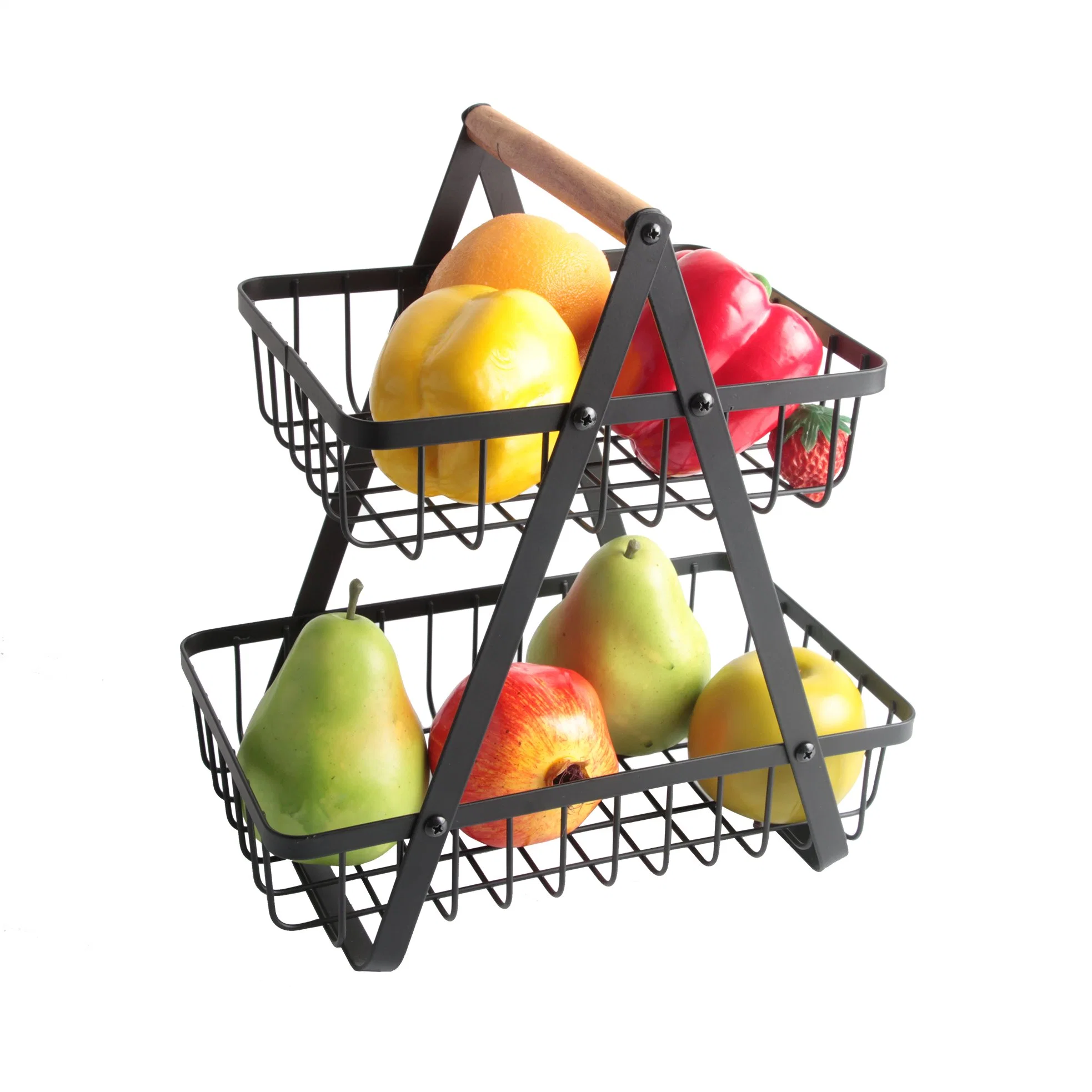 El doble de fruta y verdura Estructura Reticular/Pan/Snacks carrito