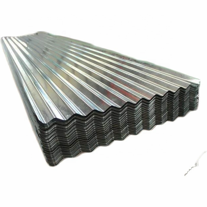 Chapa de acero galvanizado de alta calidad corrugada Gi/ Chapa galvanizada de techo Precio del metal