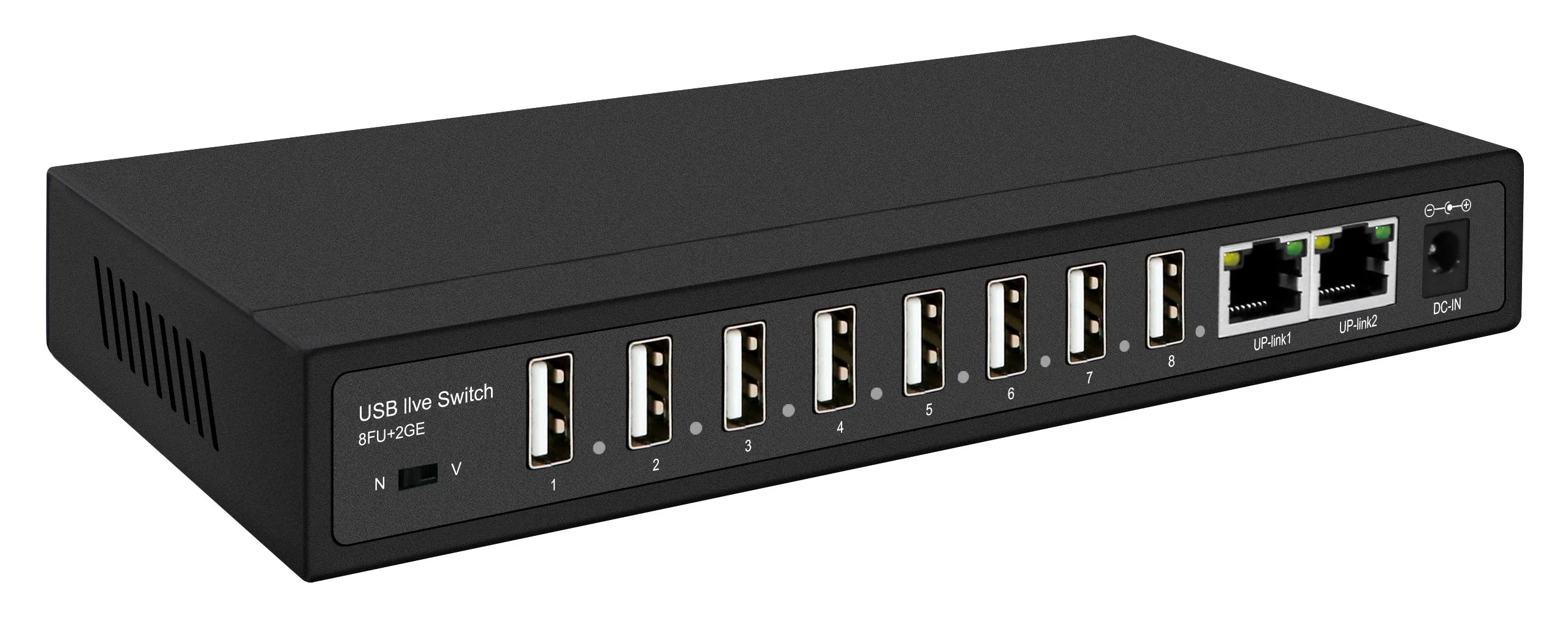 USB-zu-Ethernet-Switch mit 8 Anschlüssen