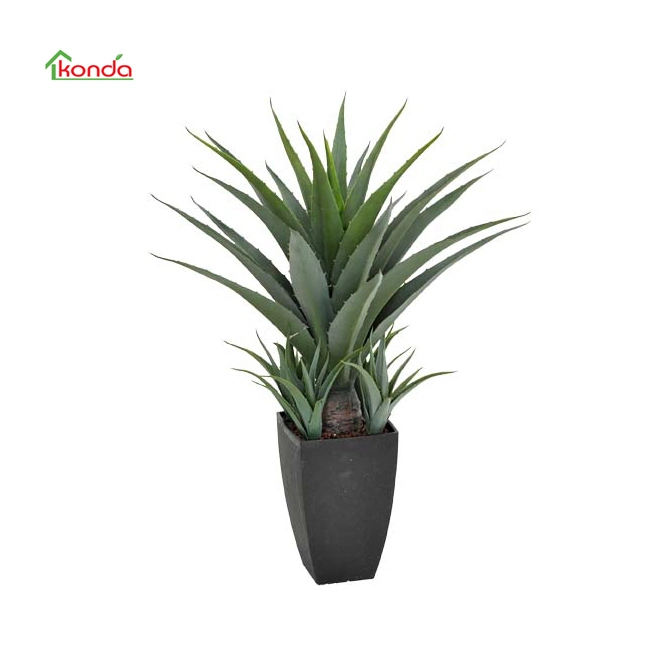 Las plantas de agave Artificial vivos Wholesales plantar árboles artificiales plantas en macetas Decoracion